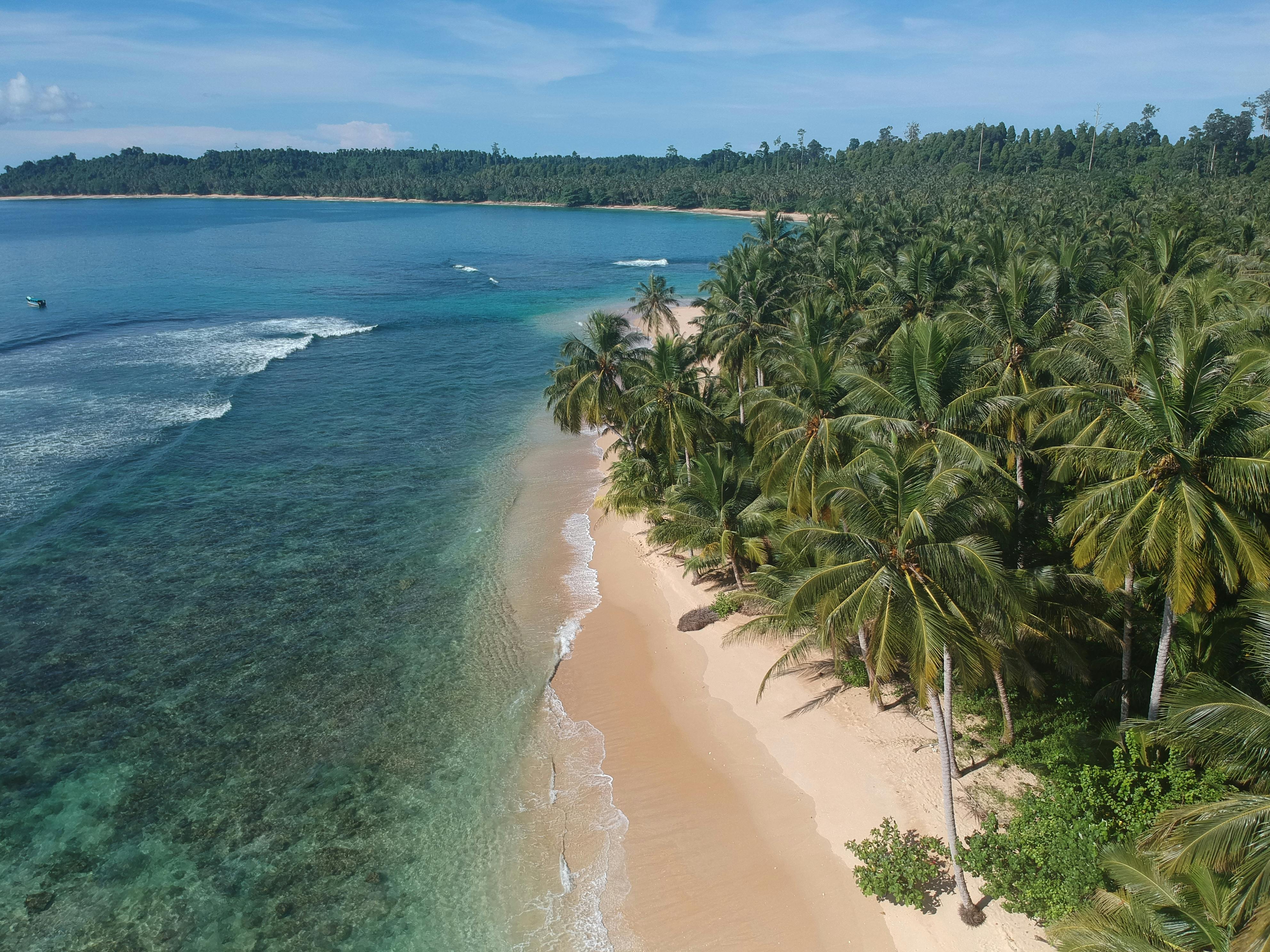 Mentawai Islands aerial view